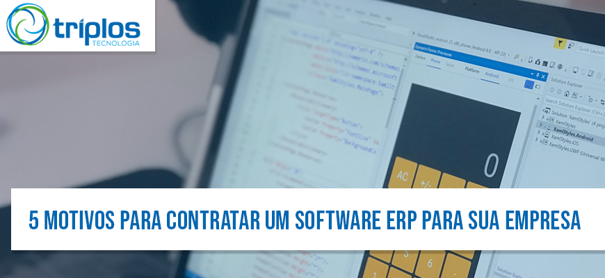 Leia mais sobre o artigo 5 Motivos para Contratar um Software ERP para Sua Empresa