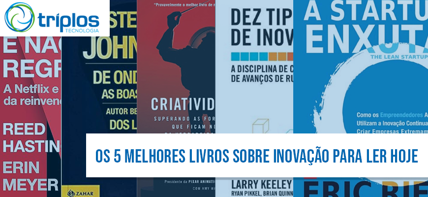 Leia mais sobre o artigo Os 5 Melhores Livros sobre Inovação para Ler Hoje
